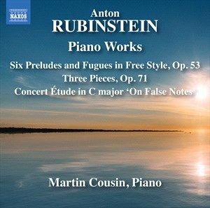 Rubinstein Anton - Piano Works - Six Preludes & Fugues in the group Externt_Lager /  at Bengans Skivbutik AB (4242375)