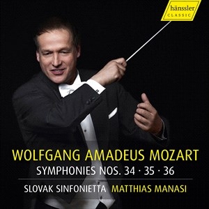 Mozart Wolfgang Amadeus - Symphonies Nos. 34, 35 & 36 in the group Externt_Lager /  at Bengans Skivbutik AB (4242394)