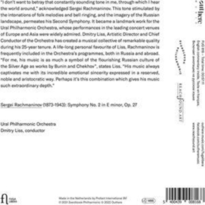 Rachmaninoff Sergei - Symphony No. 2 in the group Externt_Lager / at Bengans Skivbutik AB (4242401)