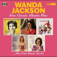Jackson Wanda - Five Classic Albums Plus in the group MUSIK / Dual Disc / Pop-Rock at Bengans Skivbutik AB (4242610)