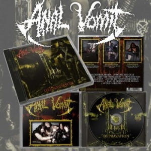 Anal Vomit - Depravation in the group CD / Hårdrock at Bengans Skivbutik AB (4242638)