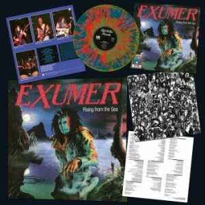 Exumer - Rising From The Sea (Splatter Vinyl in the group VINYL / Hårdrock/ Heavy metal at Bengans Skivbutik AB (4243004)