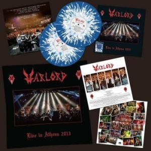 Warlord - Live In Athens 2013 (2 Lp Splatter in the group VINYL / Hårdrock/ Heavy metal at Bengans Skivbutik AB (4243006)