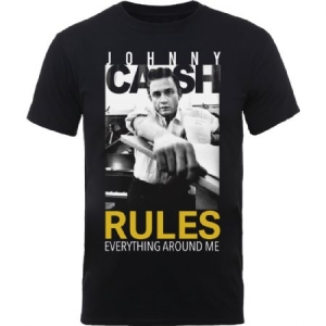 Johnny Cash - Unisex T-Shirt: Rules Everything in the group OUR PICKS / Recommended T-shirts at Bengans Skivbutik AB (4243547r)