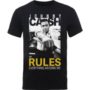 Johnny Cash - Unisex T-Shirt: Rules Everything in the group OTHER / Merchandise at Bengans Skivbutik AB (4243547r)