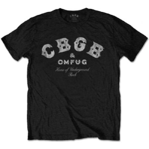 CBGB Unisex T-Shirt: Classic Logo in the group CDON - Exporterade Artiklar_Manuellt / T-shirts_CDON_Exporterade at Bengans Skivbutik AB (4243565r)