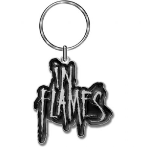 In Flames - Logo Keychain in the group OTHER / Merch CDON 2306 at Bengans Skivbutik AB (4243706)