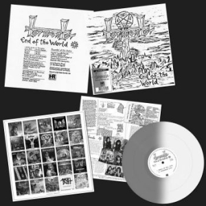 Tormentor - End Of The World Demo '85 (White/Gr in the group VINYL / Hårdrock at Bengans Skivbutik AB (4245236)
