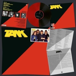 Tank - Tank (Black/Red Vinyl Lp) in the group VINYL / Hårdrock/ Heavy metal at Bengans Skivbutik AB (4245242)