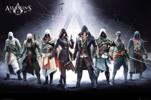 Assassins Creed Characters Poster in the group OTHER / Merchandise at Bengans Skivbutik AB (4245551)