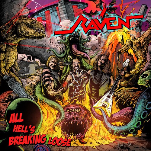 Raven - All Hell's Breaking Loose in the group VINYL / Hårdrock/ Heavy metal at Bengans Skivbutik AB (4245616)