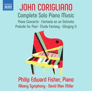 Corigliano John - Complete Solo Piano Music in the group Externt_Lager /  at Bengans Skivbutik AB (4248681)