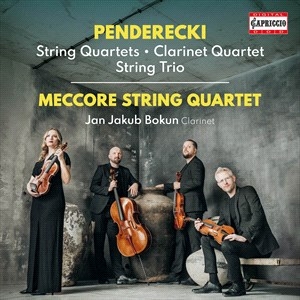 Penderecki Krzysztof - String Quartets Clarinet Quartet in the group Externt_Lager /  at Bengans Skivbutik AB (4248728)