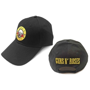 Guns N Roses - Circle Logo Bl Baseball C in the group MERCHANDISE / Merch / Hårdrock at Bengans Skivbutik AB (4249943)