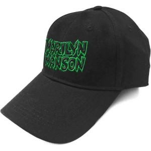 Marilyn Manson - Logo Bl Baseball C in the group MERCHANDISE / Cap / Heavy Metal at Bengans Skivbutik AB (4249944)
