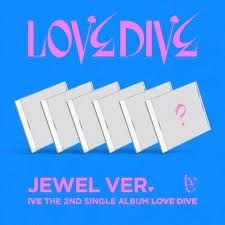 IVE - 2nd Single (LOVE DIVE) Jewel Ver Limited Edition (Random Version) i gruppen Minishops / K-Pop Minishops / K-Pop Övriga hos Bengans Skivbutik AB (4250471)