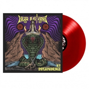 Hebi Katana - Impermanence (Red Vinyl) in the group VINYL / Hårdrock,Pop-Rock at Bengans Skivbutik AB (4254162)