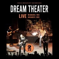 Dream Theater - Live - Milwaukee, 1993 & Bucharest, in the group MUSIK / Dual Disc / Pop-Rock at Bengans Skivbutik AB (4254226)