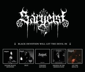 Sargeist - Black Devotion Will Let The Devil I in the group CD / Hårdrock/ Heavy metal at Bengans Skivbutik AB (4256063)