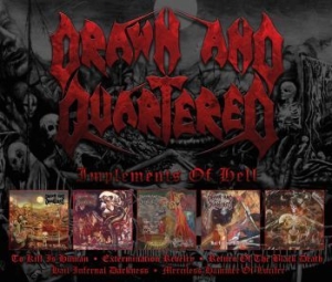 Drawn And Quartered - Implements Of Hell (5 Cd Box) in the group CD / Hårdrock/ Heavy metal at Bengans Skivbutik AB (4256064)