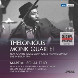 Monk Thelonious (Quartet) / Solal M - Live In Berlin 1961 / Live In Essen in the group OUR PICKS / Record Store Day / RSD-Sale / RSD50% at Bengans Skivbutik AB (4256640)