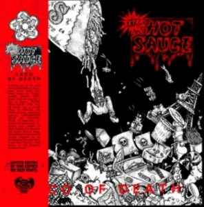 Extra Hot Sauce - Taco Of Death (Red Vinyl) in the group VINYL / Hårdrock at Bengans Skivbutik AB (4256833)