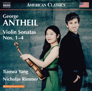 Antheil George - Violin Sonatas Nos. 1-4 in the group Externt_Lager /  at Bengans Skivbutik AB (4258199)