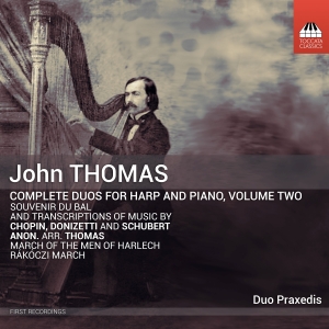 Thomas John - Complete Duos For Harp & Piano, Vol in the group Externt_Lager /  at Bengans Skivbutik AB (4258203)