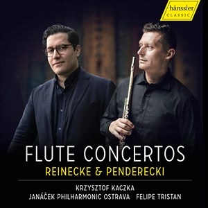 Reinecke / Penderecki - Flute Concertos in the group Externt_Lager /  at Bengans Skivbutik AB (4258450)