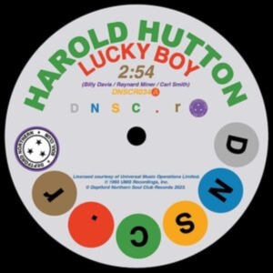 Hutton Harold / The Dells - Lucky Boy/ Thinkin' About You in the group OTHER / Övrigt /  at Bengans Skivbutik AB (4259249)