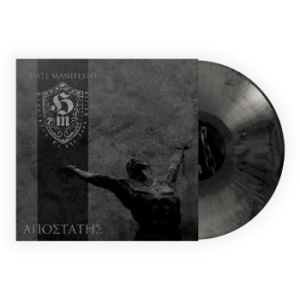 Hate Manifesto - Apostate (Grey/Black Vinyl Lp) in the group VINYL / Hårdrock/ Heavy metal at Bengans Skivbutik AB (4259751)