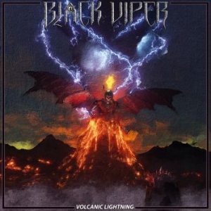 Black Viper - Volcanic Lightning (Blue Vinyl Lp) in the group VINYL / Hårdrock/ Heavy metal at Bengans Skivbutik AB (4260557)