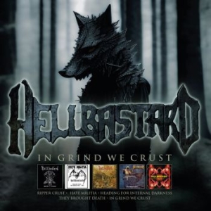 Hellbastard - In Grind We Crust (4 Cd) in the group CD / Rock at Bengans Skivbutik AB (4260929)