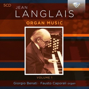 Langlais Jean - Organ Music, Vol. 1 (5Cd) in the group Externt_Lager /  at Bengans Skivbutik AB (4261318)