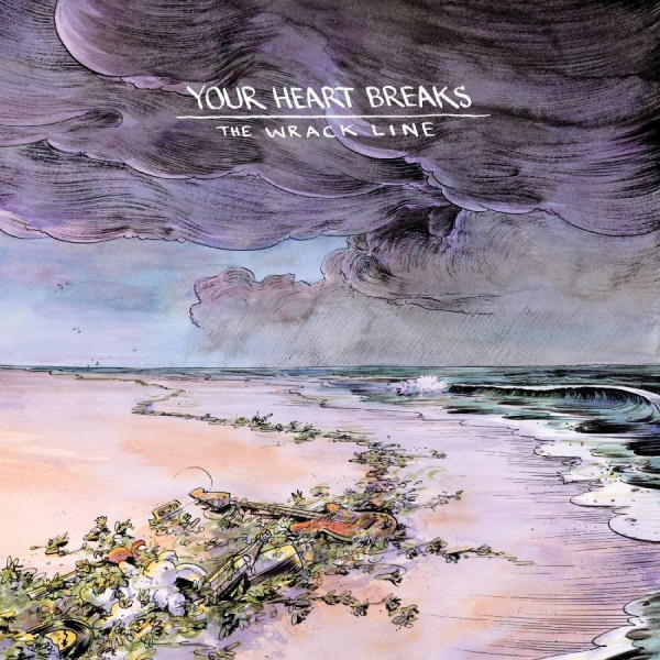 Your Heart Breaks - The Wrack Line (Purple & Teal Vinyl in the group VINYL / Hårdrock/ Heavy metal at Bengans Skivbutik AB (4261991)