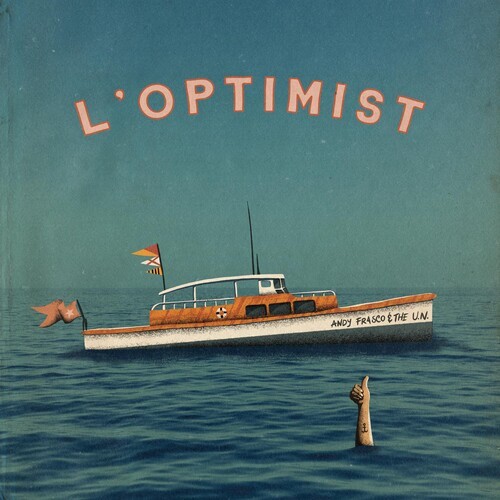 Andy Frasco & The U.N. - L'optimist (Electric Denim Vinyl) in the group VINYL / Pop at Bengans Skivbutik AB (4262010)