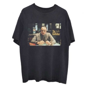 The Godfather - The Godfather Unisex T-Shirt: Café Scene in the group OTHER / Merchandise at Bengans Skivbutik AB (4262242r)