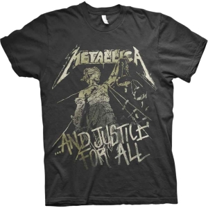 Metallica - Justice Vintage Uni Bl   (M) in the group MERCHANDISE / T-shirt / Heavy Metal at Bengans Skivbutik AB (4262856)