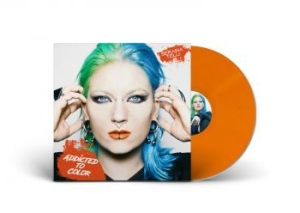 Telli Seraina - Addicted To Color (Orange Vinyl) in the group VINYL / Pop-Rock at Bengans Skivbutik AB (4262988)