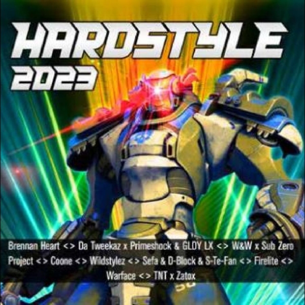 Various Artists - Hardstyle 2023 in the group CD / Bestsellers at Bengans Skivbutik AB (4265429)