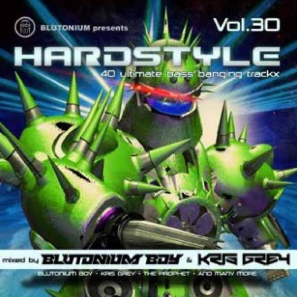 Various Artists - Blutonium Presents: Hardstyle in the group CD / Bestsellers at Bengans Skivbutik AB (4265507)