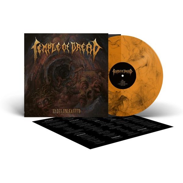 Temple Of Dread - Hades Unleashed (Orange/Black Marbl in the group VINYL / Hårdrock/ Heavy metal at Bengans Skivbutik AB (4266649)