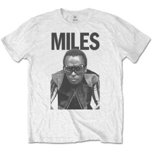 Miles Davis - Miles Davis Unisex T-Shirt: Miles in the group CDON - Exporterade Artiklar_Manuellt / T-shirts_CDON_Exporterade at Bengans Skivbutik AB (4267312r)