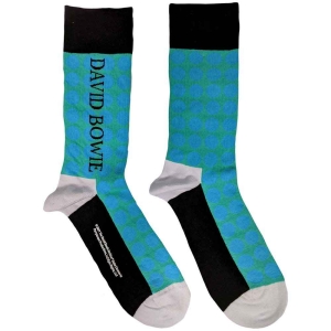 David Bowie - Circles Pattern Uni Blue Socks (Eu 40-45 in the group MERCHANDISE /  /  at Bengans Skivbutik AB (4267745)