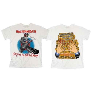 Iron Maiden - Chicago Mutants Uni Wht    in the group MERCHANDISE / T-shirt / Hårdrock at Bengans Skivbutik AB (4267880r)