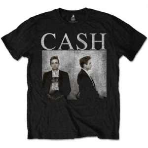 Johnny Cash - Unisex T-Shirt: Mug Shot in the group CDON - Exporterade Artiklar_Manuellt / T-shirts_CDON_Exporterade at Bengans Skivbutik AB (4267893r)
