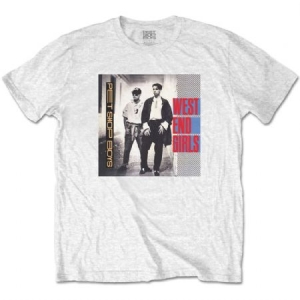 Pet Shop Boys - Unisex T-Shirt: West End Girls (2XL) in the group OTHER / -Start Tshirt at Bengans Skivbutik AB (4271655)