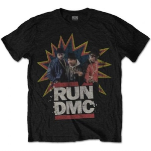 Run DMC - Unisex T-Shirt: POW! in the group Minishops / Run DMC at Bengans Skivbutik AB (4271663r)