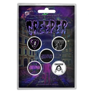Creeper - Button Badge Pack: Eternity In Your Arms (Retail Pack) in the group OTHER / Merch CDON 2306 at Bengans Skivbutik AB (4271713)
