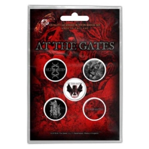 At The Gates - Button Badge Pack: Drink From Night Itse in the group MERCHANDISE / Pin-Button Badge / Heavy Metal at Bengans Skivbutik AB (4271723)